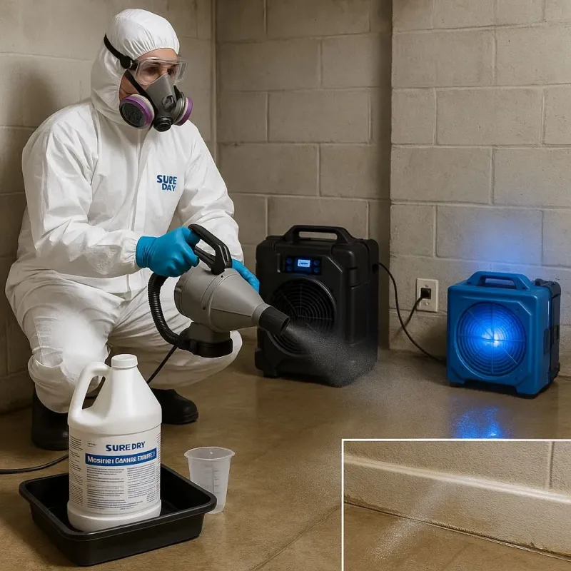 Sanitization and Odor Removal process in Webster, NH